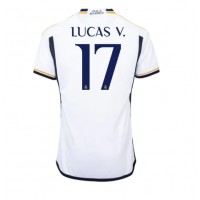Camisa de time de futebol Real Madrid Lucas Vazquez #17 Replicas 1º Equipamento 2023-24 Manga Curta